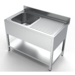 Combisteel 700 Spültisch Grundboden 1 Links 1200