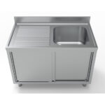 Combisteel 700 Spültisch Schiebetüren 1 Rechts 1200 – Bild 2