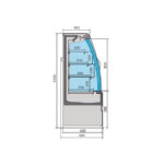 Combisteel Kühlvitrine Noah mit Schiebetüren 1.9 – Bild 2