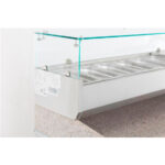 Combisteel Aufsatzvitrine 1/3 Gn X 6 – Breite 1400 – Bild 4