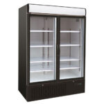 Combisteel Kühlschrank 2 Glastüren