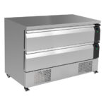 Combisteel Kühl-/Tiefkühltisch Umschaltbar 2 Schubladen 6X 1/1Gn