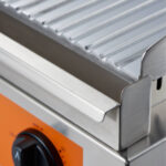 Griddleplatte CATERINA, 720x460x240 mm, 2/3 glatt und 1/3 gerillt, 3,5 kW 230 V – Bild 2