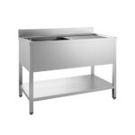 Combisteel 700 Spültisch Grundboden Demontabel 1 Links 1400