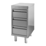 Combisteel 700 Arbeitstisch mit Schubladen 600