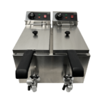 Combisteel Elektro Tischfriteuse 2X4 L – Bild 2