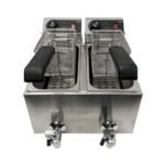 Combisteel Elektro Tischfriteuse 2X4 L – Bild 3