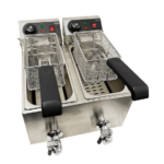 Combisteel Elektro Tischfriteuse 2X4 L