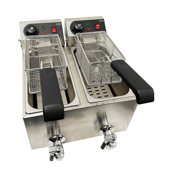 7455_1002_5-min_1.png Combisteel Elektro Tischfriteuse 2X4 L – Bild 1