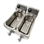 Combisteel Elektro Tischfriteuse 2X4 L – Bild 6