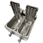 Combisteel Elektro Tischfriteuse 2X4 L – Bild 8