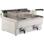 Combisteel Elektro Tischfriteuse 2X8 L – Bild 2