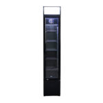 Combisteel Kühlschrank Glastür Schmall Schwarz – Bild 2