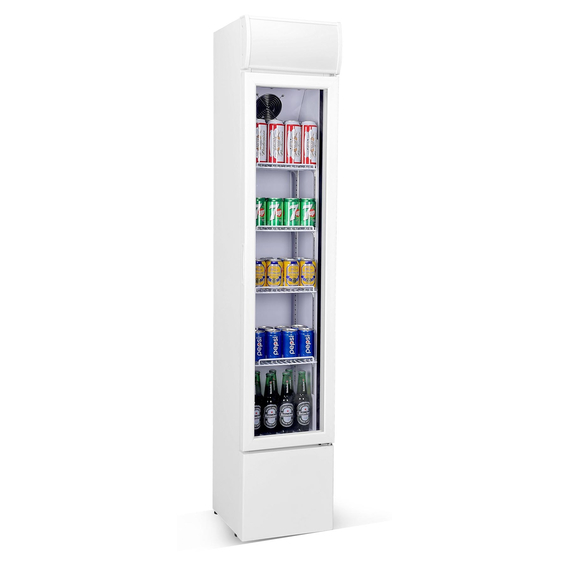 7455_1385-7552.jpg Combisteel Kühlschrank Glastür Schmall – Bild 1