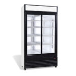 Combisteel Kühlschrank mit Schiebeglastüren Bez-750 Sl