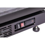 Combisteel Kühlschrank 3 Glastüren Schwarz Nap-1200 Ht - mit Türheizung – Bild 6