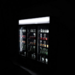 Combisteel Kühlschrank 3 Glastüren Schwarz Fcu-1200 Bl – Bild 10