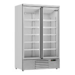 Combisteel Kühlschrank 2 Glastüren Jde-1000R