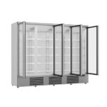 Combisteel Kühlschrank 4 Glastüren Jde-2025R – Bild 2