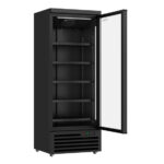 Combisteel Kühlschrank 1 Glastür Schwarz Jde-600R Bl – Bild 2