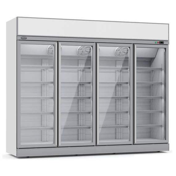 7455_2416-14448.jpg Combisteel Kühlschrank 4 Glastüren Ins-2060R – Bild 1
