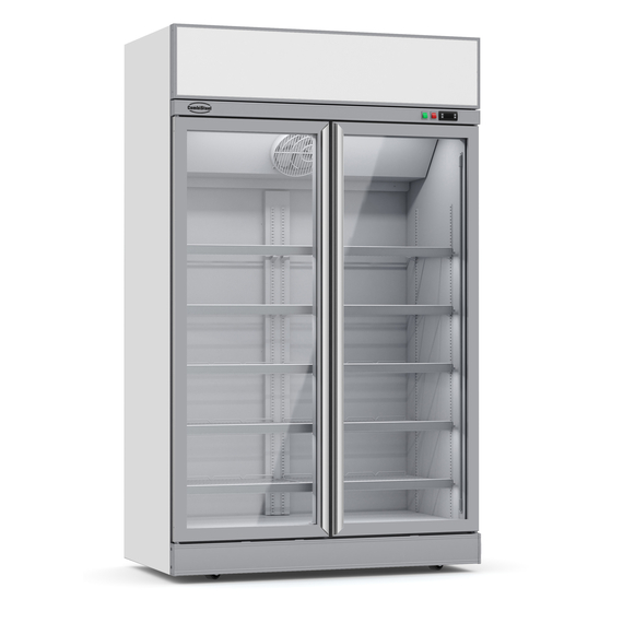 7455_2420-10197.jpg Combisteel INS-1000F Tiefkühlschrank 2 Glastüren Ins-1000F – Bild 1