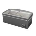 Combisteel Supermarkt Tiefkühltruhe Grau Kopf Element Automatische Abtauung