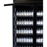 Combisteel Kühlschrank 3 Glastüren Schwarz Irm-1180R Bl – Bild 2
