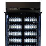 Combisteel Kühlschrank 2 Glastüren Schwarz Irm-770 Bl – Bild 8