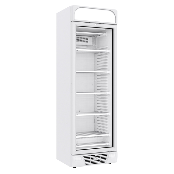 7464_0055-6889_1.jpg Combisteel Tiefkühlschrank 1 Glastür 382L – Breite 640 – Art.-Nr.: 7464.0055 – Bild 1