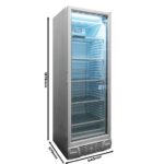 Combisteel Tiefkühlschrank 1 Glastür 382L – Breite 640 – Art.-Nr.: 7464.0062 – Bild 3