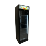 Combisteel Kühlschrank 1 Glastür Schwarz Scharnieren Tür Linkerseite – Bild 2