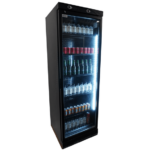 Combisteel Kühlschrank 1 Glastür 382L Schwarz Keine Canopy – Bild 5