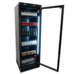 Combisteel Kühlschrank 1 Glastür 382L Schwarz Keine Canopy – Bild 9
