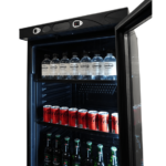 Combisteel Kühlschrank 1 Glastür 382L Schwarz Keine Canopy – Bild 7