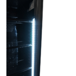 Combisteel Kühlschrank 1 Glastür 382L Schwarz Keine Canopy – Bild 4