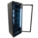 Combisteel Kühlschrank 1 Glastür 382L Schwarz Keine Canopy – Bild 3