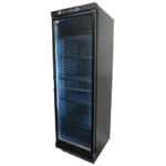 Combisteel Kühlschrank 1 Glastür 382L Schwarz Keine Canopy – Bild 2