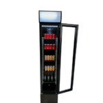 Combisteel Kühlschrank Glastür Schmall Schwarz – Bild 5