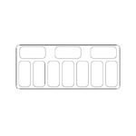 Combisteel Speiseisvitrine Curacao 10X5 Ltr – Bild 4