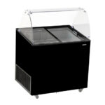 Combisteel Speiseisvitrine Corsica Schwarz 6X5 Lt