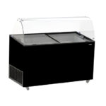 Combisteel Speiseisvitrine Tenerife Schwarz 10X5 Ltr