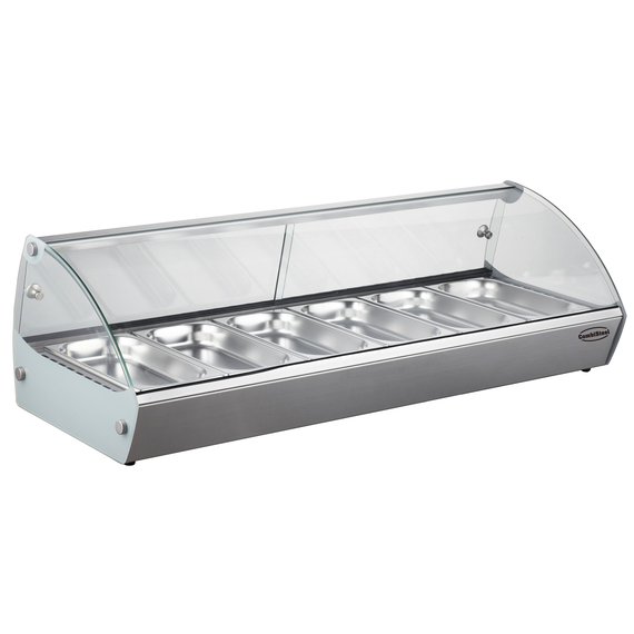 7487_0140-7244.jpg Combisteel Wärmevitrine 6 1/3 Gn – Bild 1