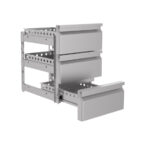 Combisteel Pro Line Schubladenblock 1/3 Monoblock Soft Closing – Bild 2