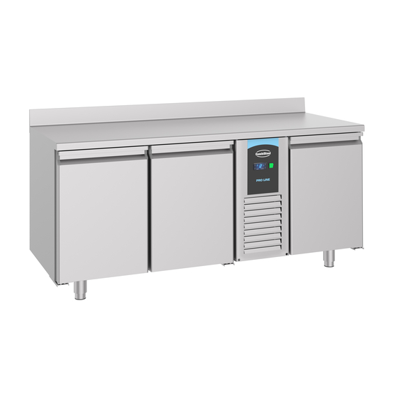 7489_5405_1.jpg Combisteel Pro Line 700 Kühltisch Aufkantung 3 Türen Mono Block – Bild 1