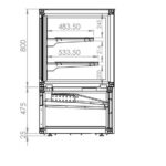 Combisteel Kühlvitrine 375L – Bild 3