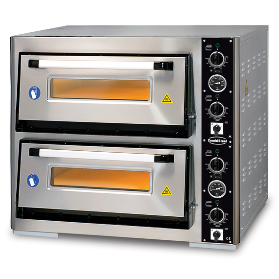 7491_1020-13349.jpg Combisteel Elek. Pizzaöfen Doppelt 2 X 4 – Bild 1
