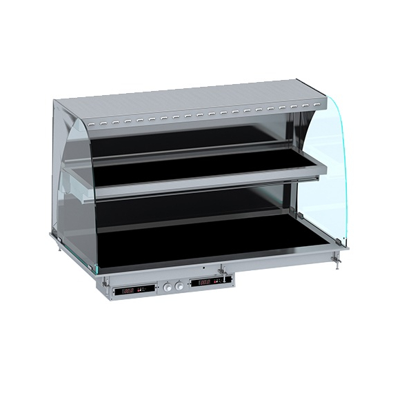 7495_0425-13484.jpg Combisteel Einbau Wandmodell Wärmevitrine Keramik Rund - Schwarz 4/1 – Bild 1
