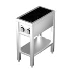 Combisteel Induktionsherd 2 Zones mit Offenem Unterbau – Bild 2