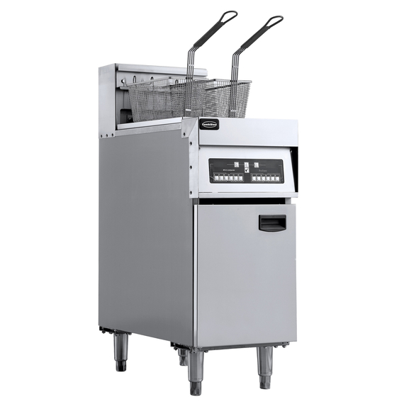 7509_0005-15383.jpg Combisteel Elektro Friteuse 1X 25L – Bild 1